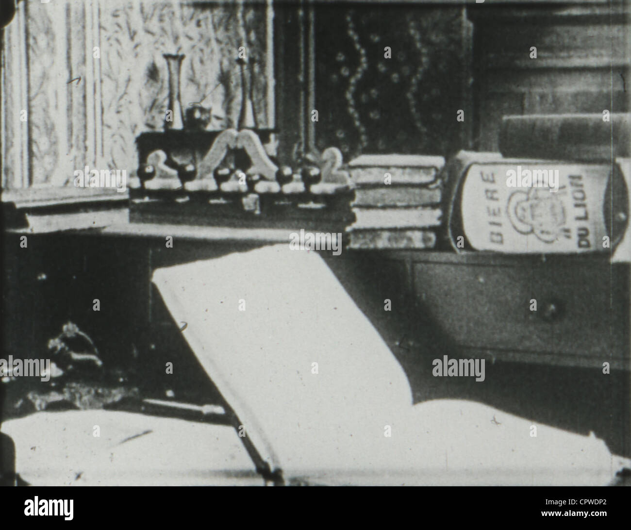 Photo du film de Émile Cohl est l'entreprise de déménagement (Automatique) ou Mobelier 1910 fidele. Banque D'Images