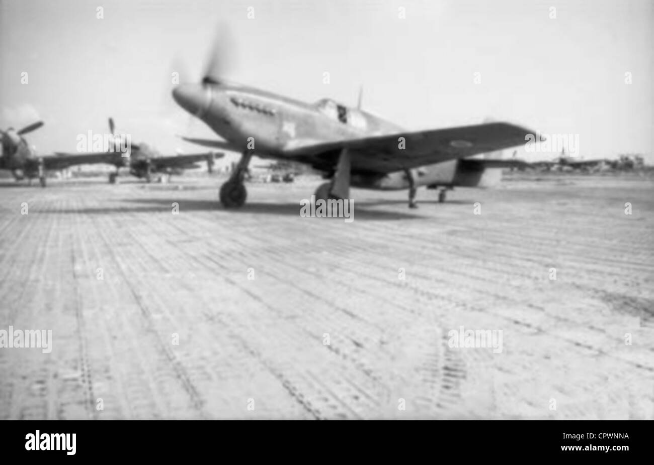 ''Mustang nord-américain'' I DE N°3 Squadron RAAF Banque D'Images