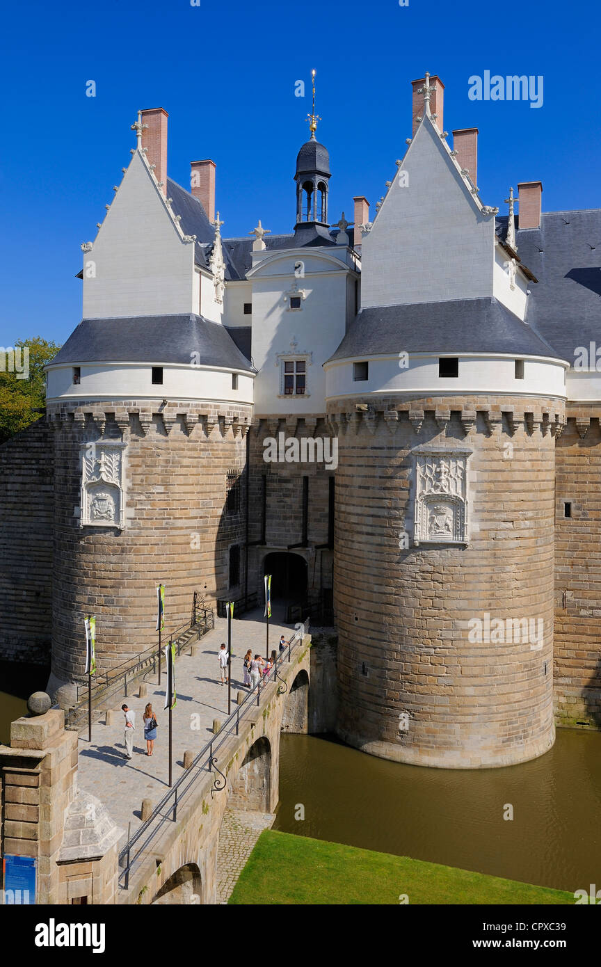 France, Loire Atlantique, Nantes, Château des Ducs de Bretagne (Château des Ducs de Bretagne) Banque D'Images