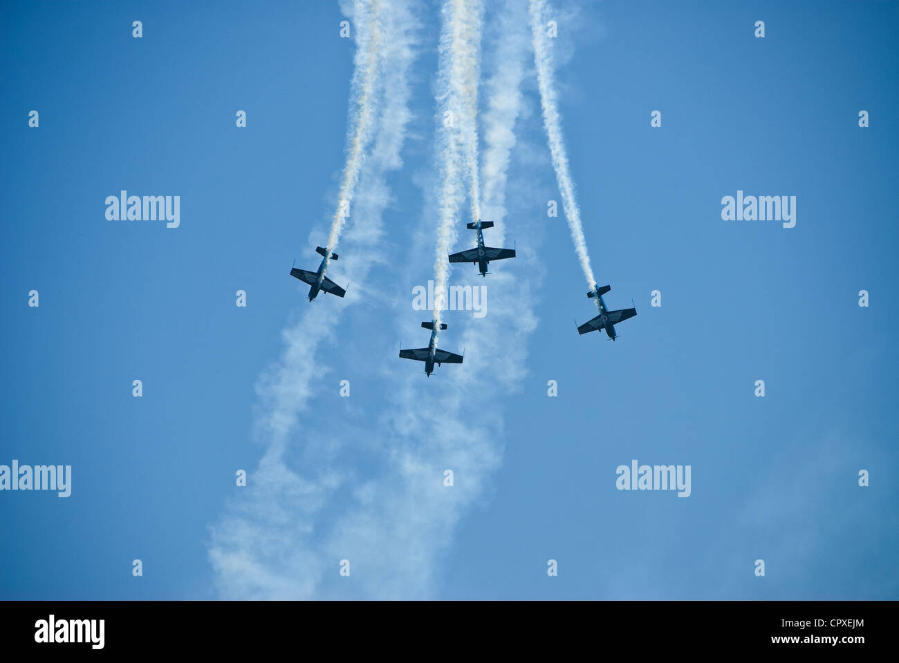 Les lames Aerobatic Team, Southend airshow 26 Mai 2012 Banque D'Images