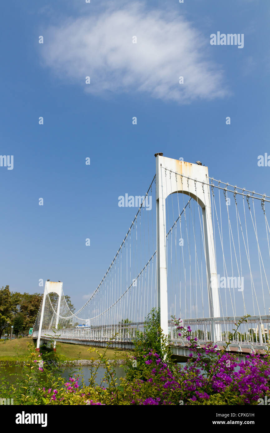 Écharpe blanche bridge Photo Stock - Alamy