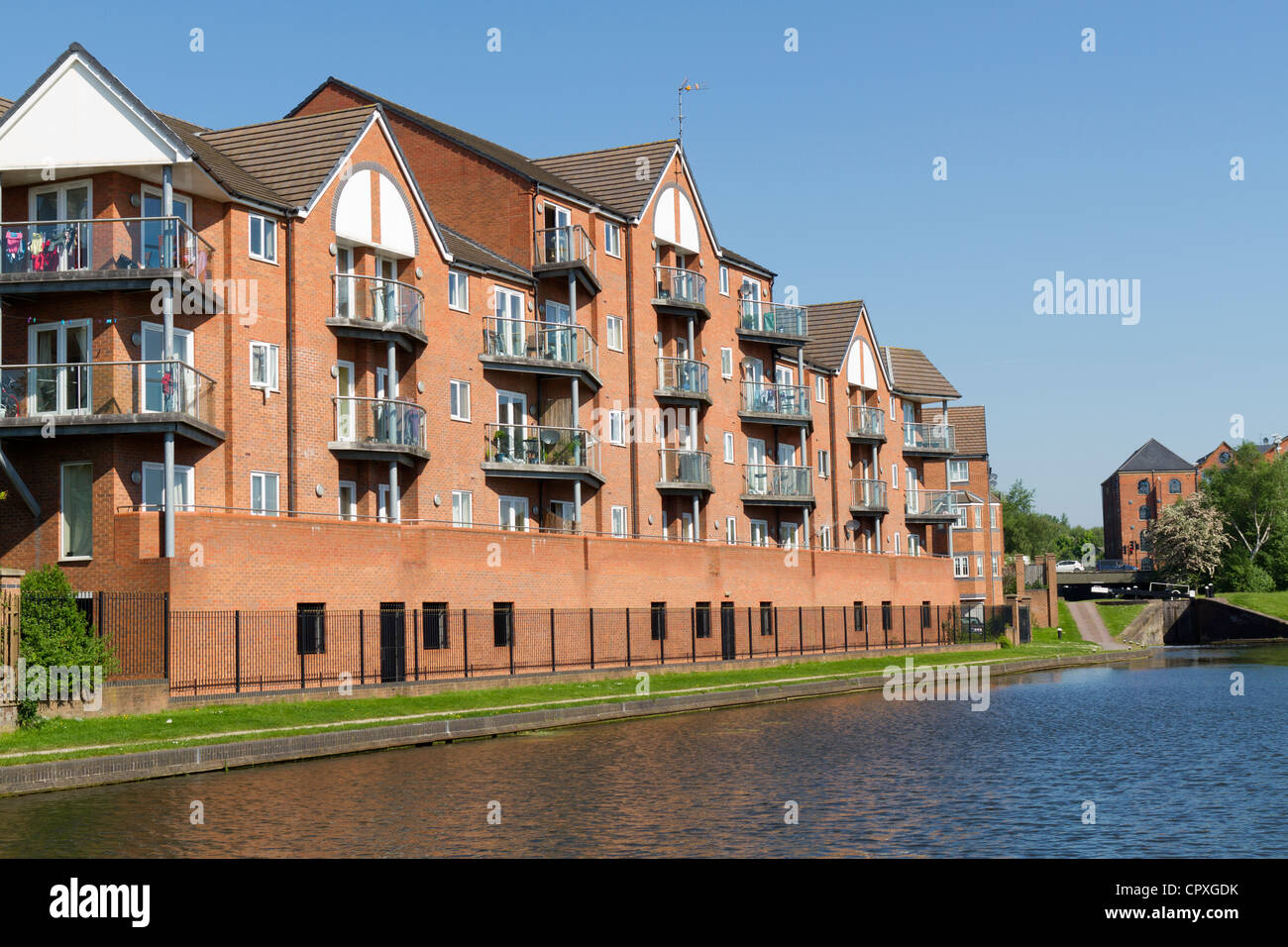 Appartements en bordure de Walsall West Midlands Banque D'Images