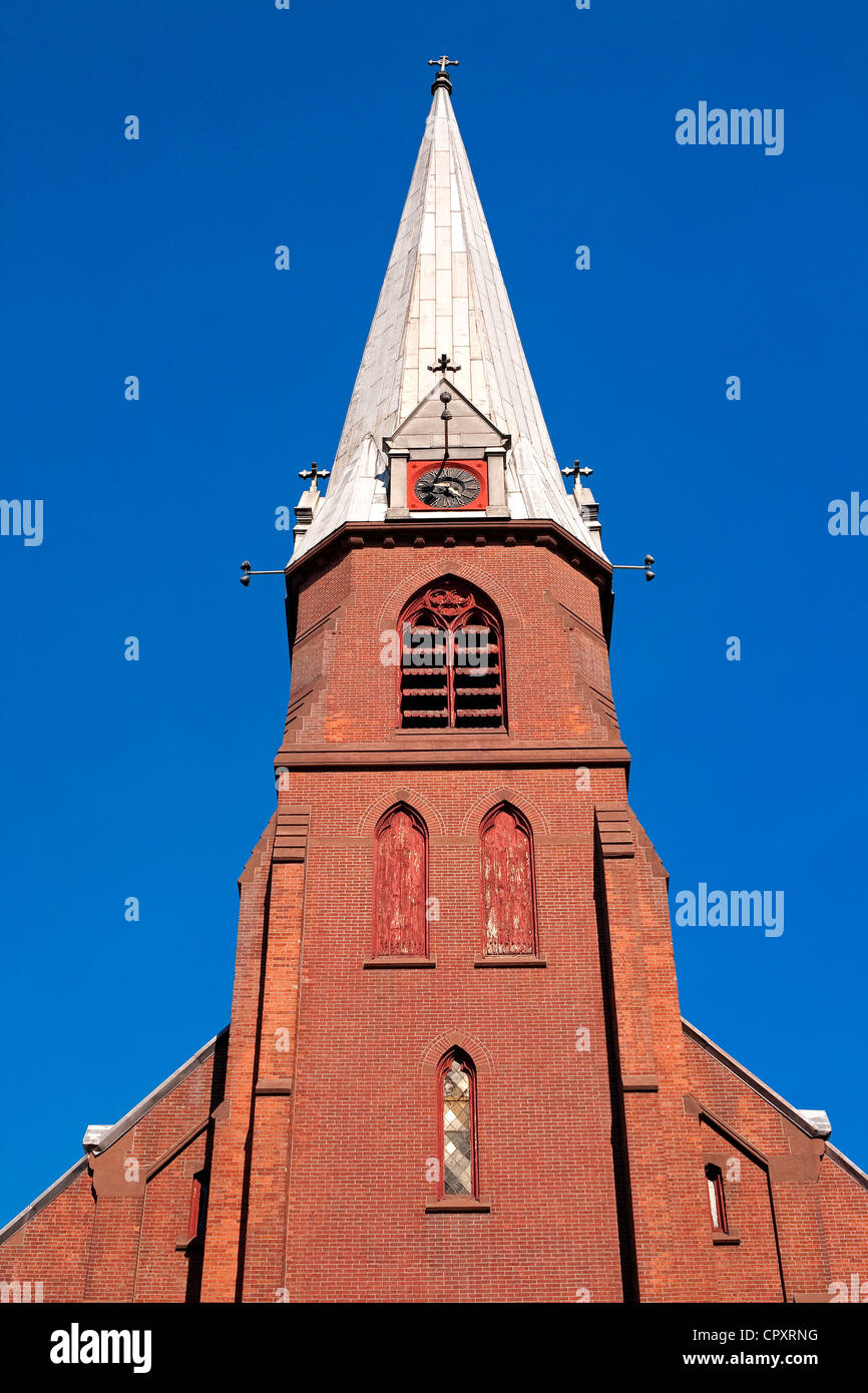 United States, New York City, Queens, Église Sainte Marie Banque D'Images