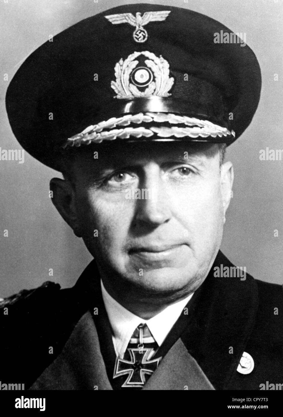 Krancke, Theodor, 20.3.1893 - 18.6.1973, amiral allemand, portrait, 1943, Banque D'Images