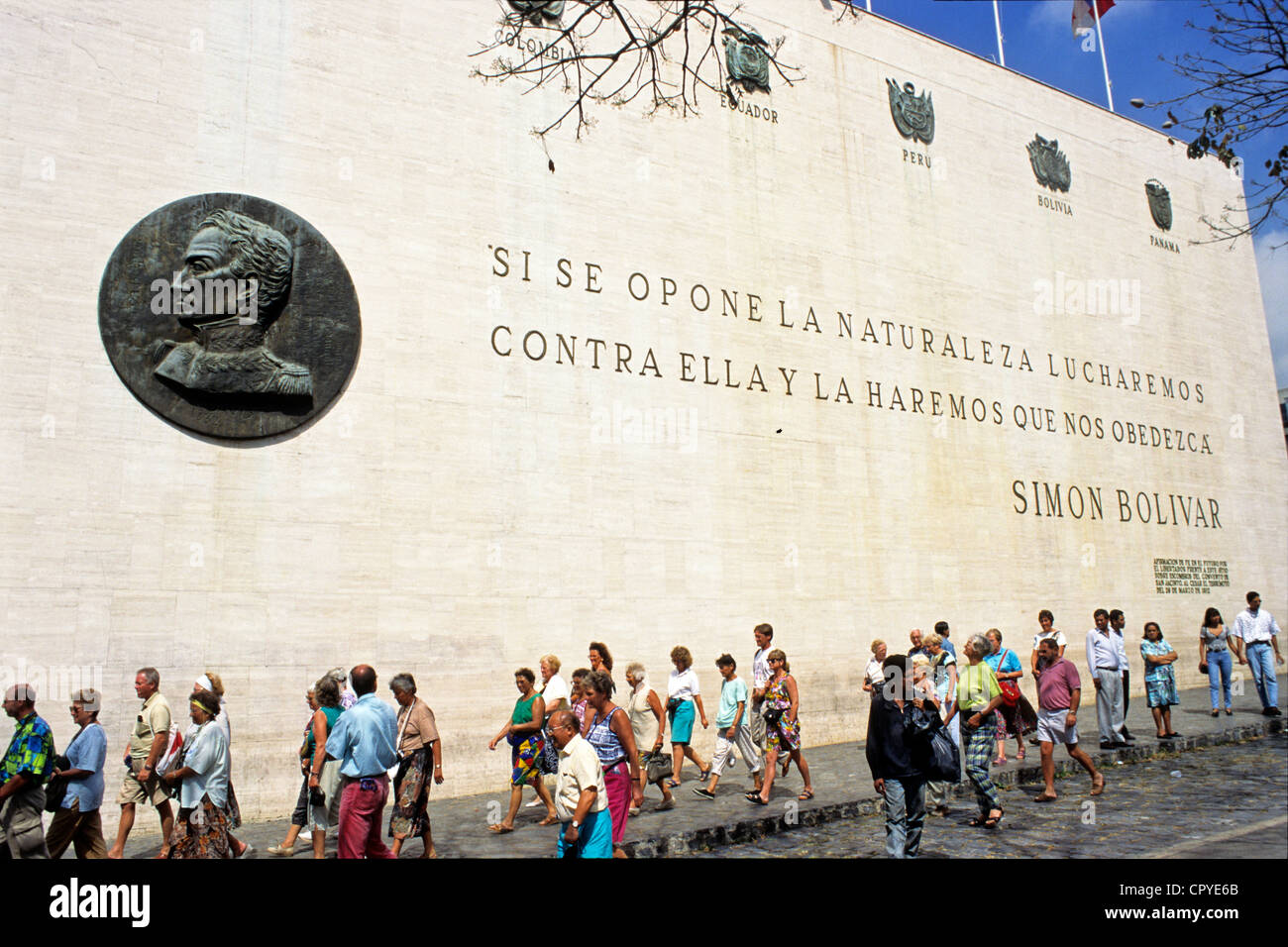 Venezuela, Caracas, centre historique près de la place Bolivar Banque D'Images