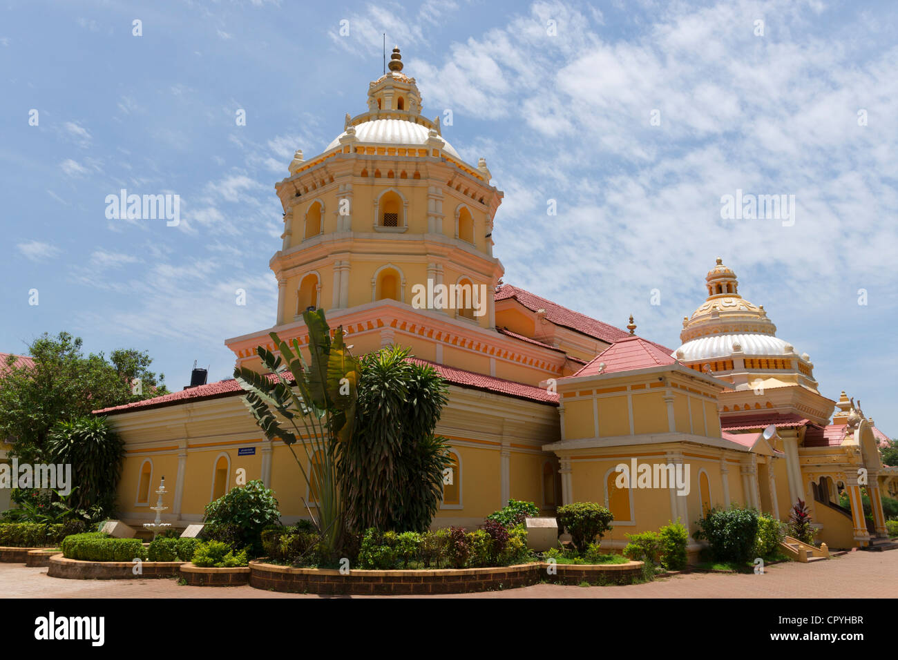 Mahalaxmi Temple, Bandode Ponda Banque D'Images