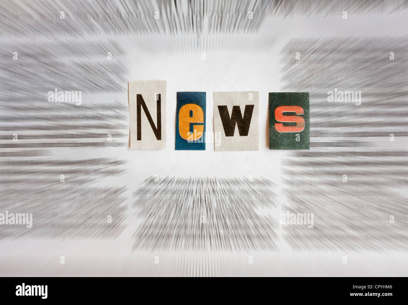 Signer les lettres nouvelles concept journal Banque D'Images Signer les lettres nouvelles concept journal Banque D'Images