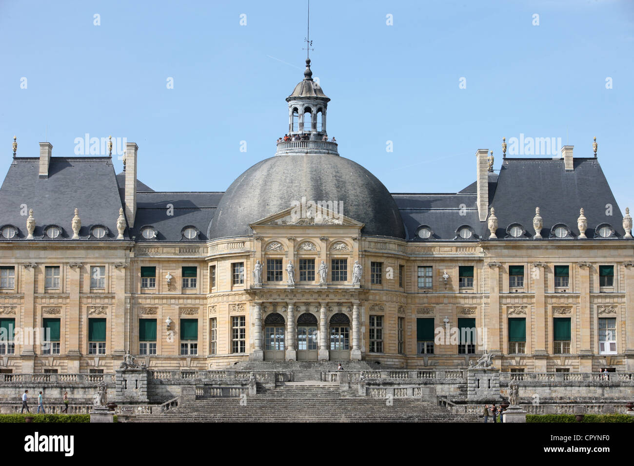 Château de Vaux le Vicomte, Seine-et-Marne, France, Europe Banque D'Images