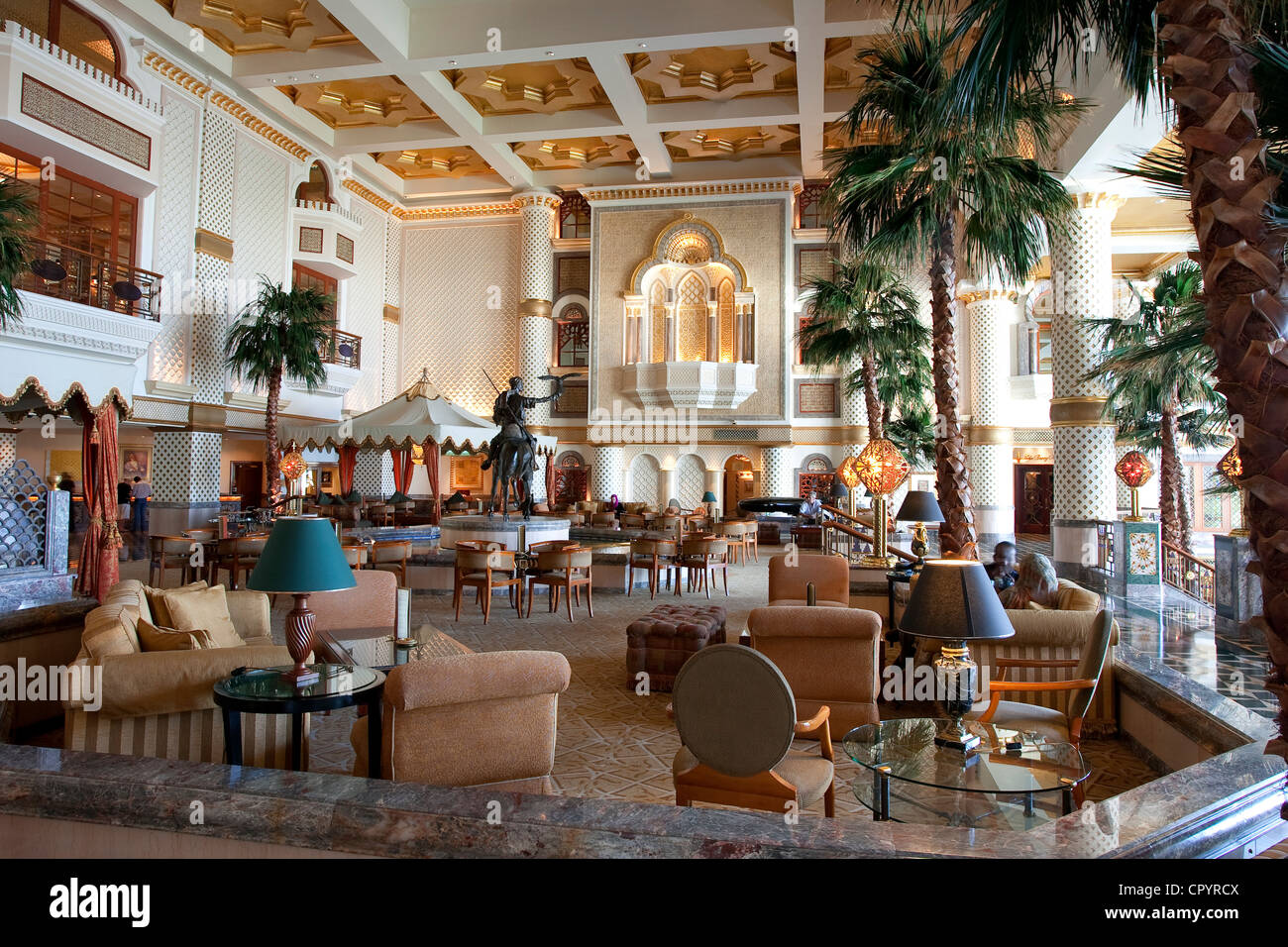 Oman, Muscat, Grand Hyatt Hotel Banque D'Images