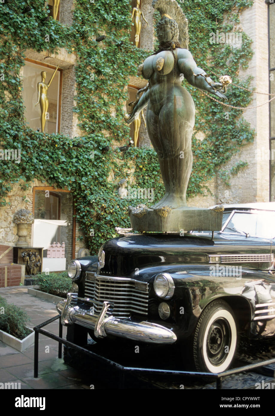Espagne, Catalogne, Costa Brava, Figueras, Dali's Theatre et musée (Teatre-Museu Gala Salvador Dalí) Banque D'Images
