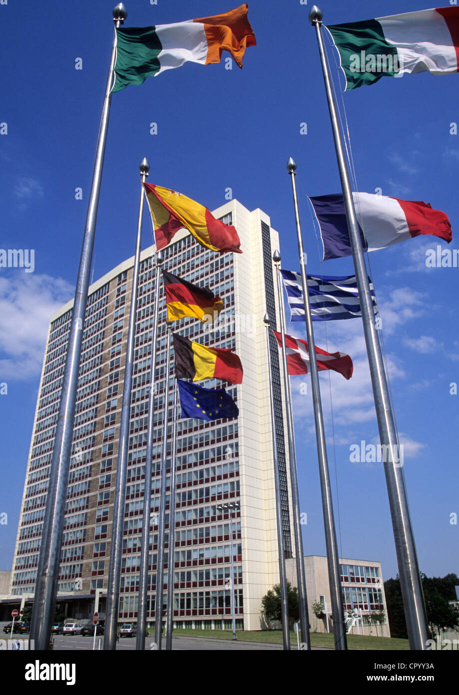 Le Luxembourg, Centre Européen (1966), le Conseil des ministres Banque D'Images
