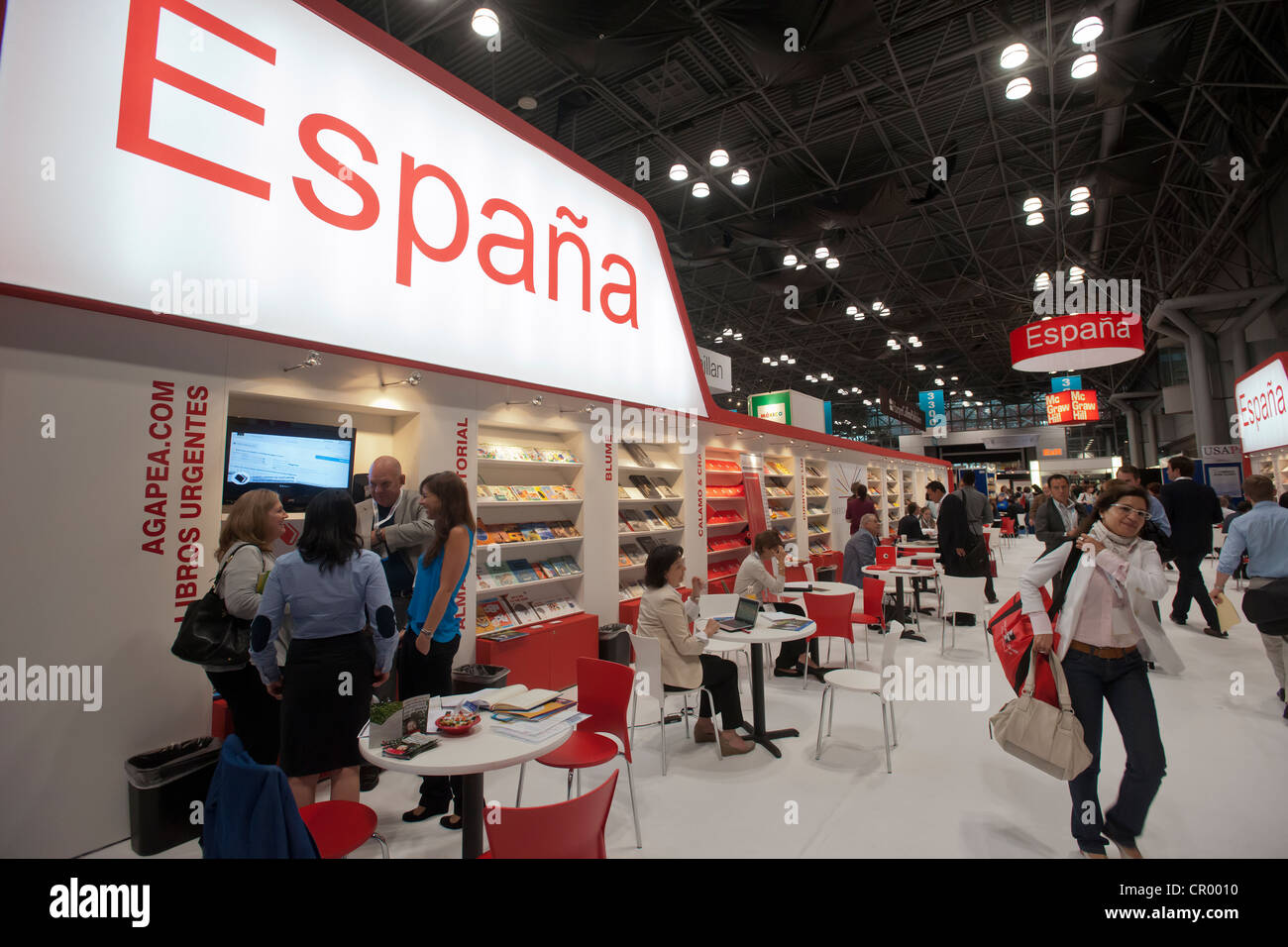 L'énorme Book Expo America au Jacob Javits Convention Center à New York Banque D'Images