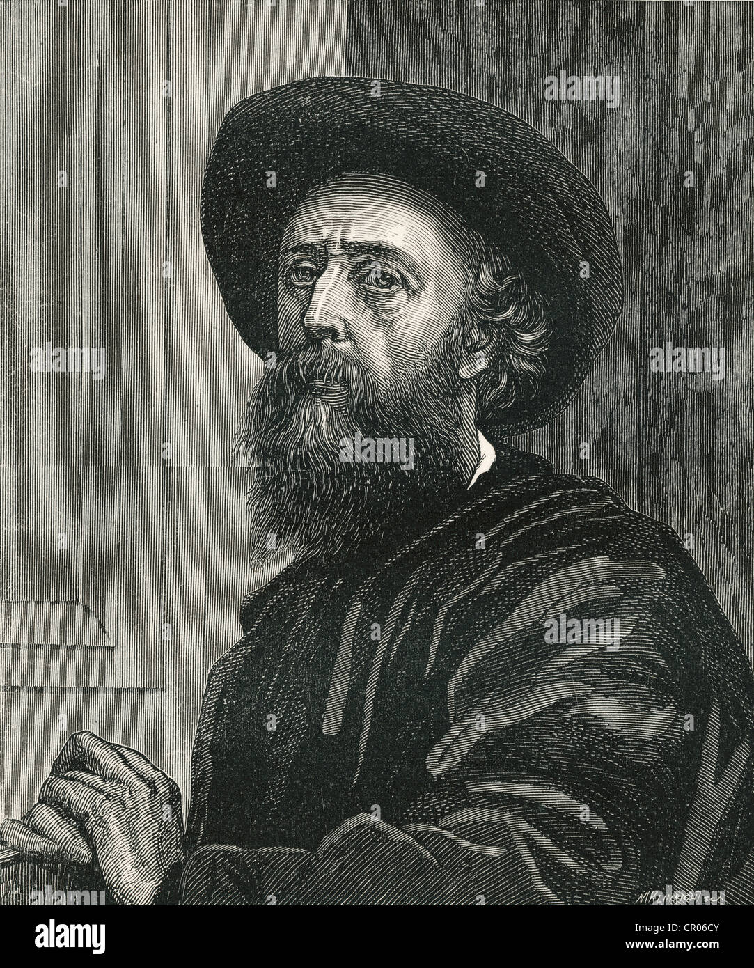 George Frederic Watts, 1817 - 1904. Victorien Anglais populaire peintre et sculpteur associés à mouvement Symboliste Banque D'Images