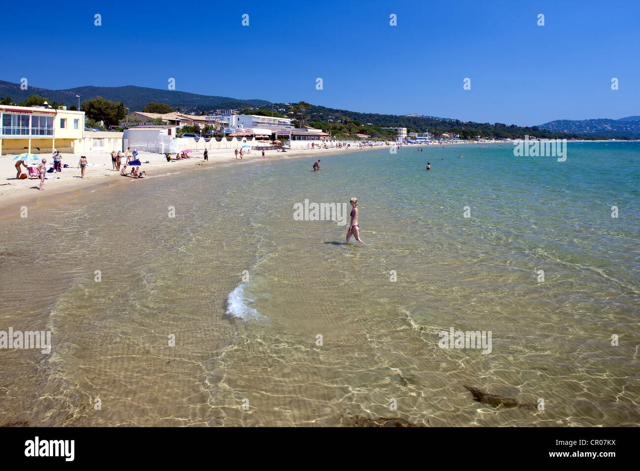 La France Var Corniche Des Maures Cavalaire Sur Mer Plage