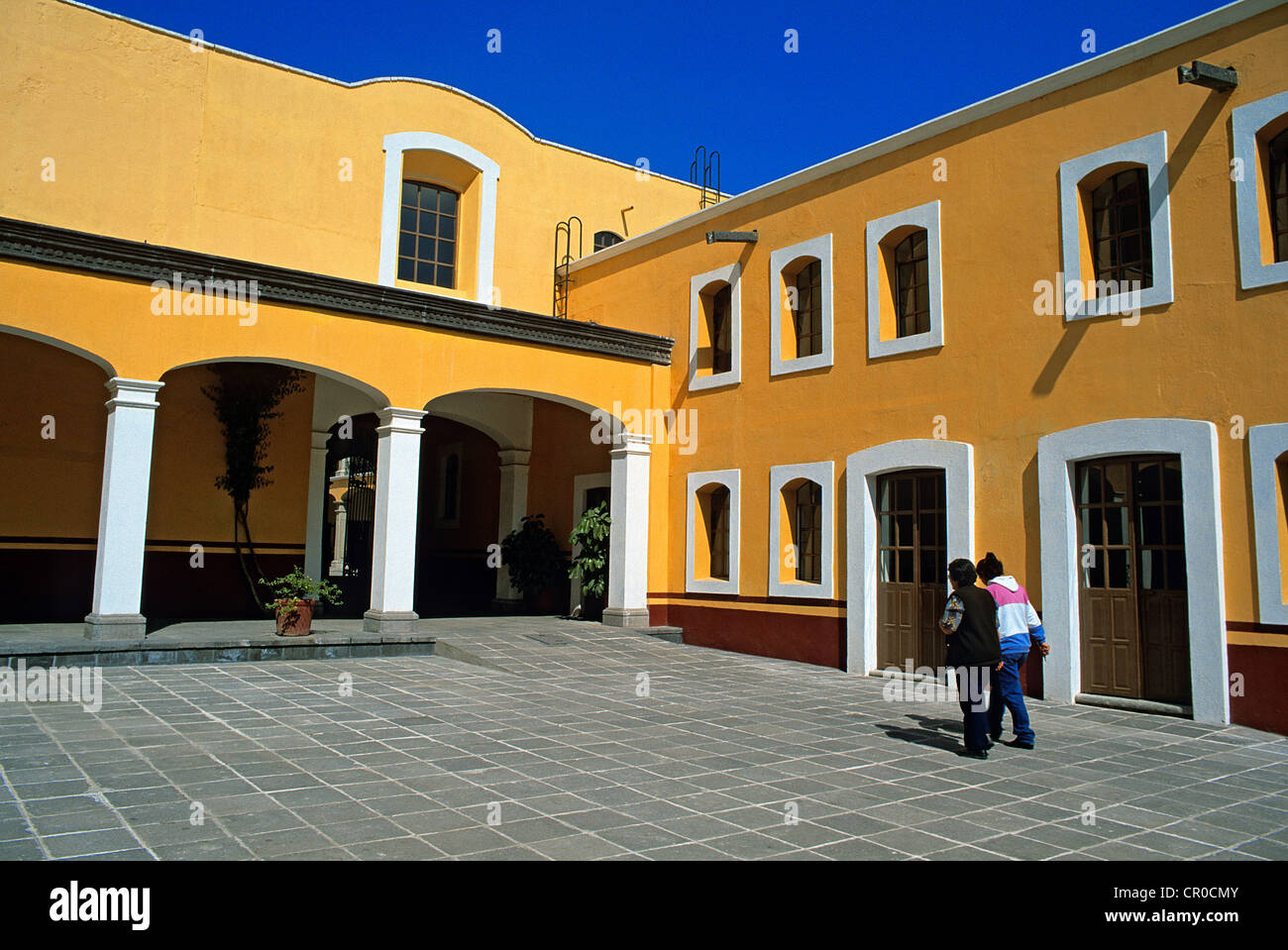 Le Mexique, l'État de Puebla, Cholula, couvent de San Gabriel Banque D'Images