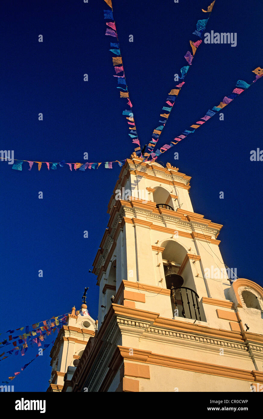 Le Mexique, l'État de Guerrero Taxco, église Banque D'Images