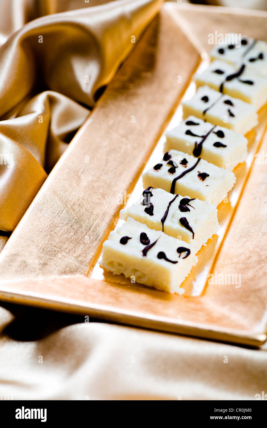 Chocolat cocos Domino Banque D'Images