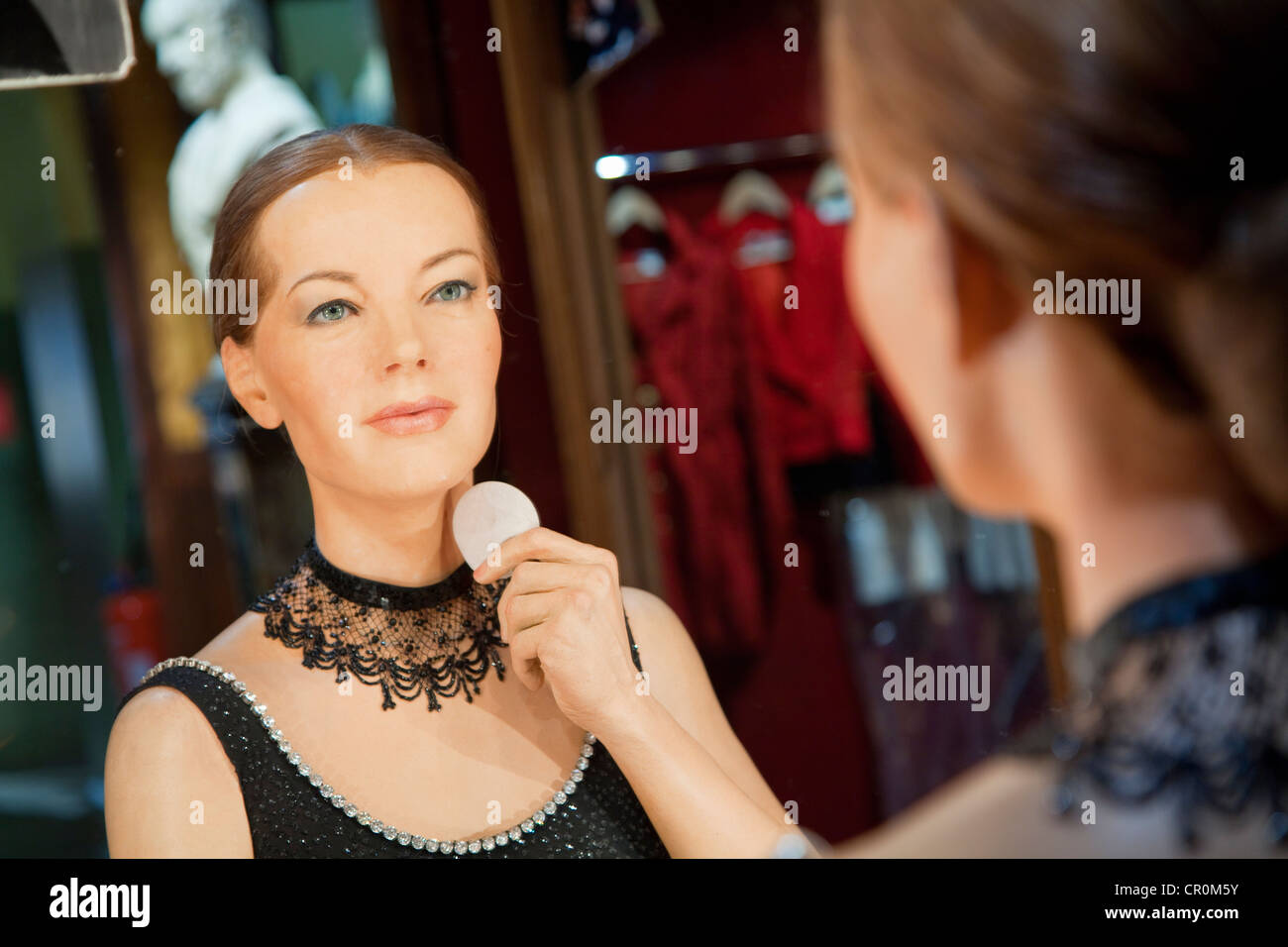 France, Paris, Musée Grévin, Romy Schneider Banque D'Images