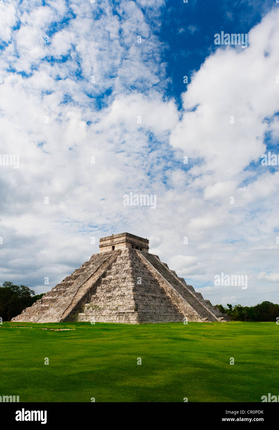 Le Mexique, du Yucatan, Chichen Itza, les ruines mayas Banque D'Images