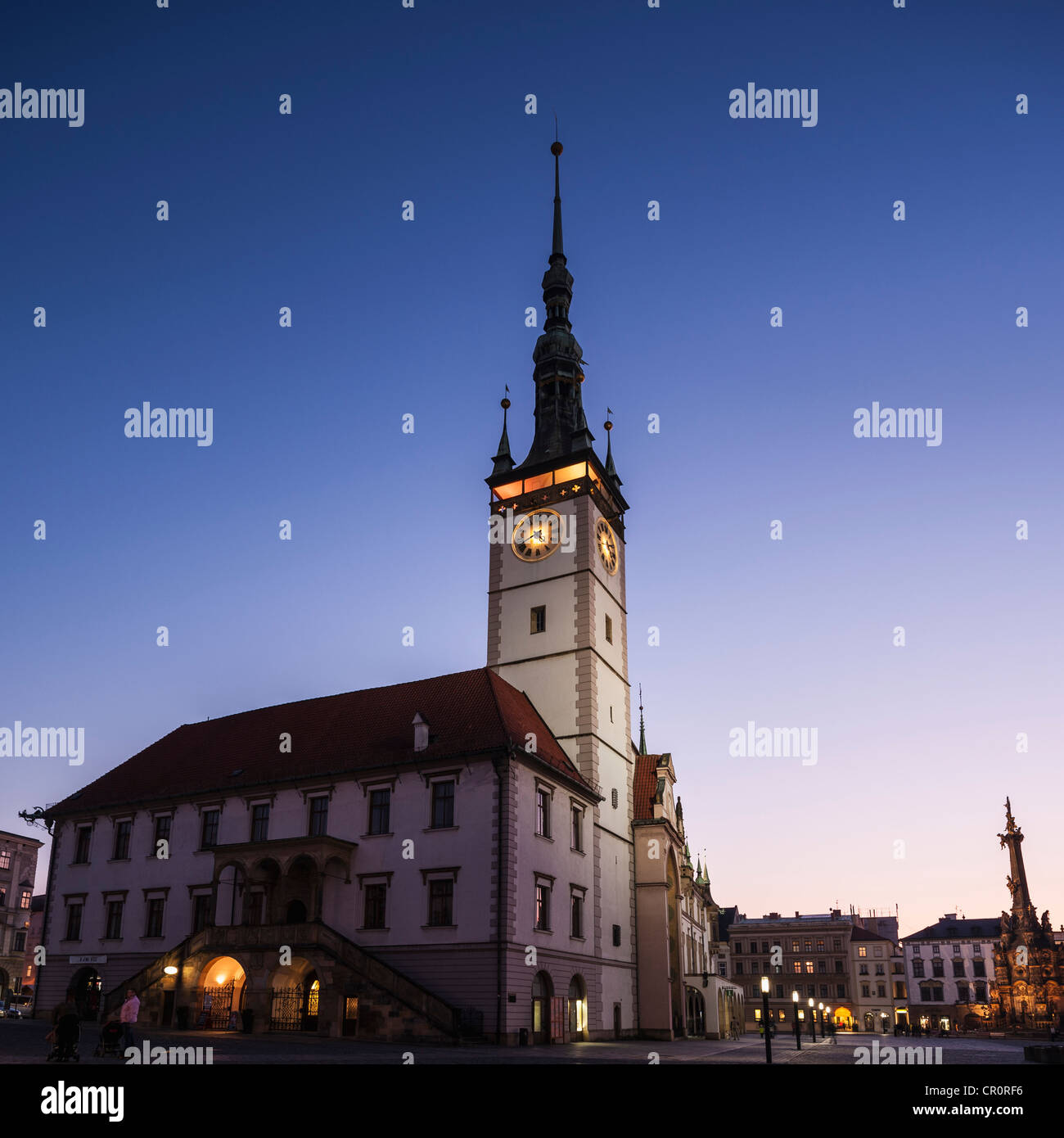 Olomoucká radnice - Town Hall Building, Olomouc, République Tchèque Banque D'Images