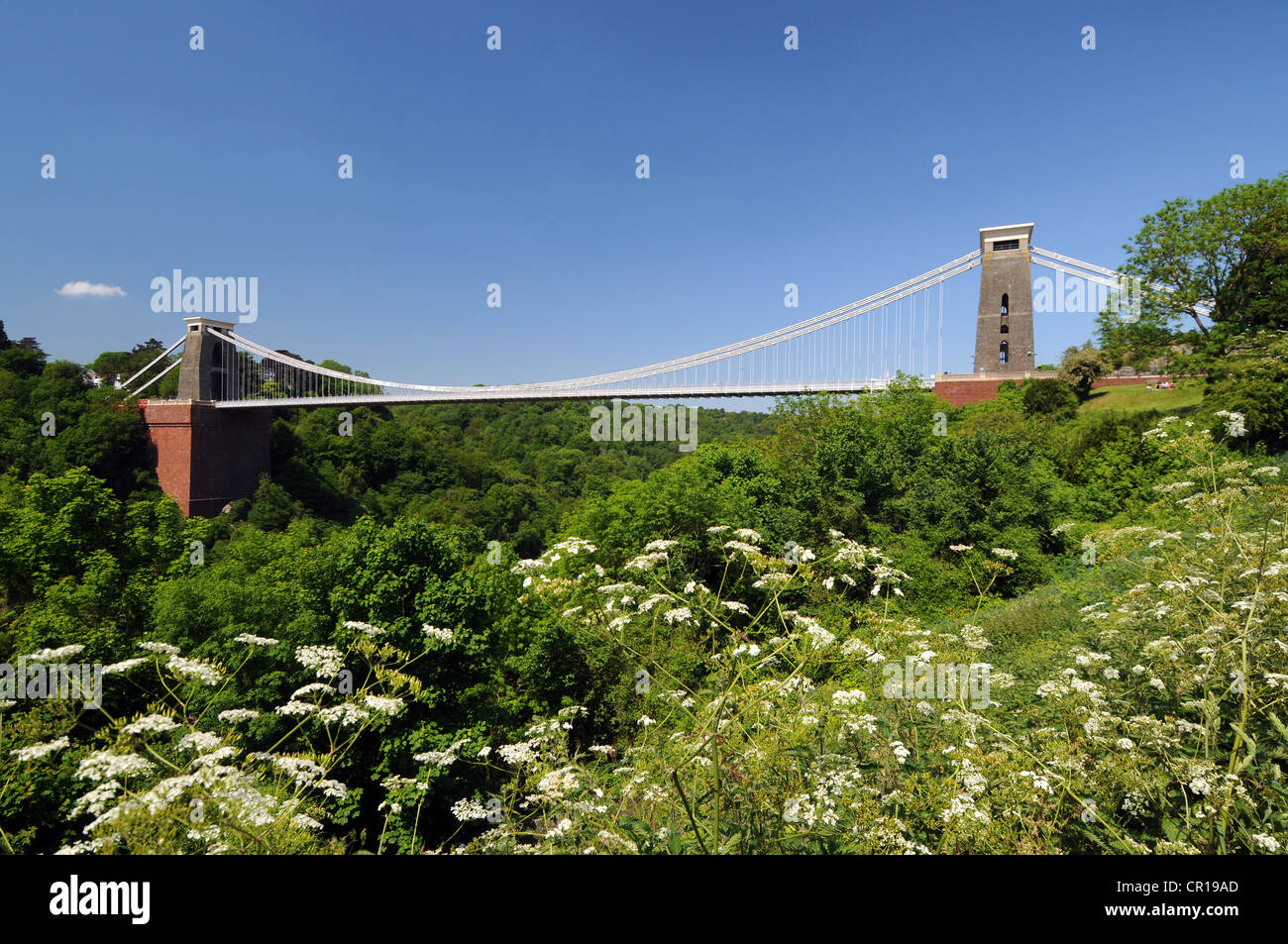 Clifton Suspension Bridge, Bristol, Somerset, Angleterre, Royaume-Uni Banque D'Images