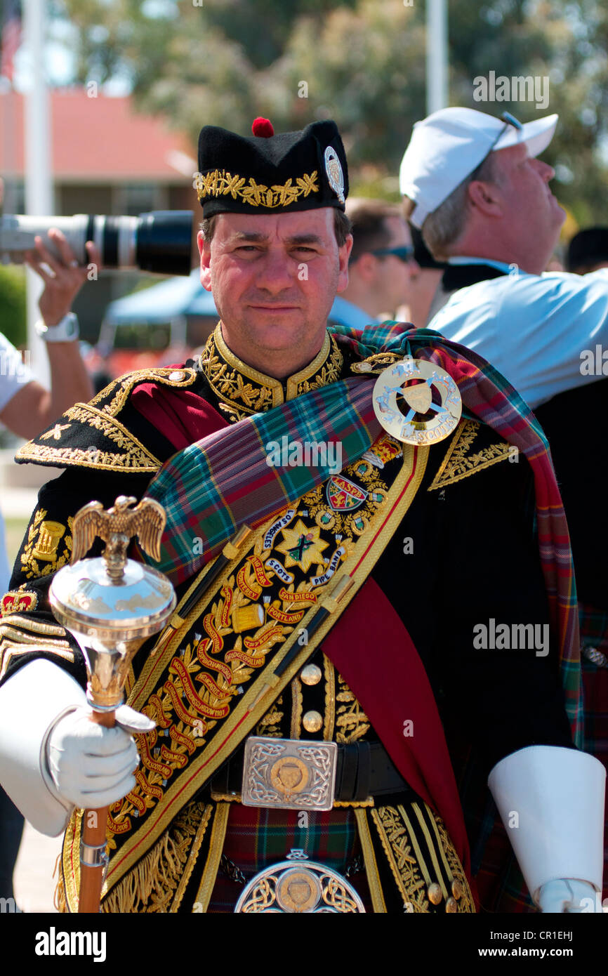 Sottish festival et les jeux des Highlands Banque D'Images