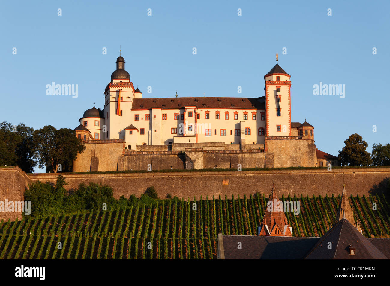 Fortress Marienberg, Wuerzburg, en Basse-franconie, Franconia, Bavaria, Germany, Europe, PublicGround Banque D'Images