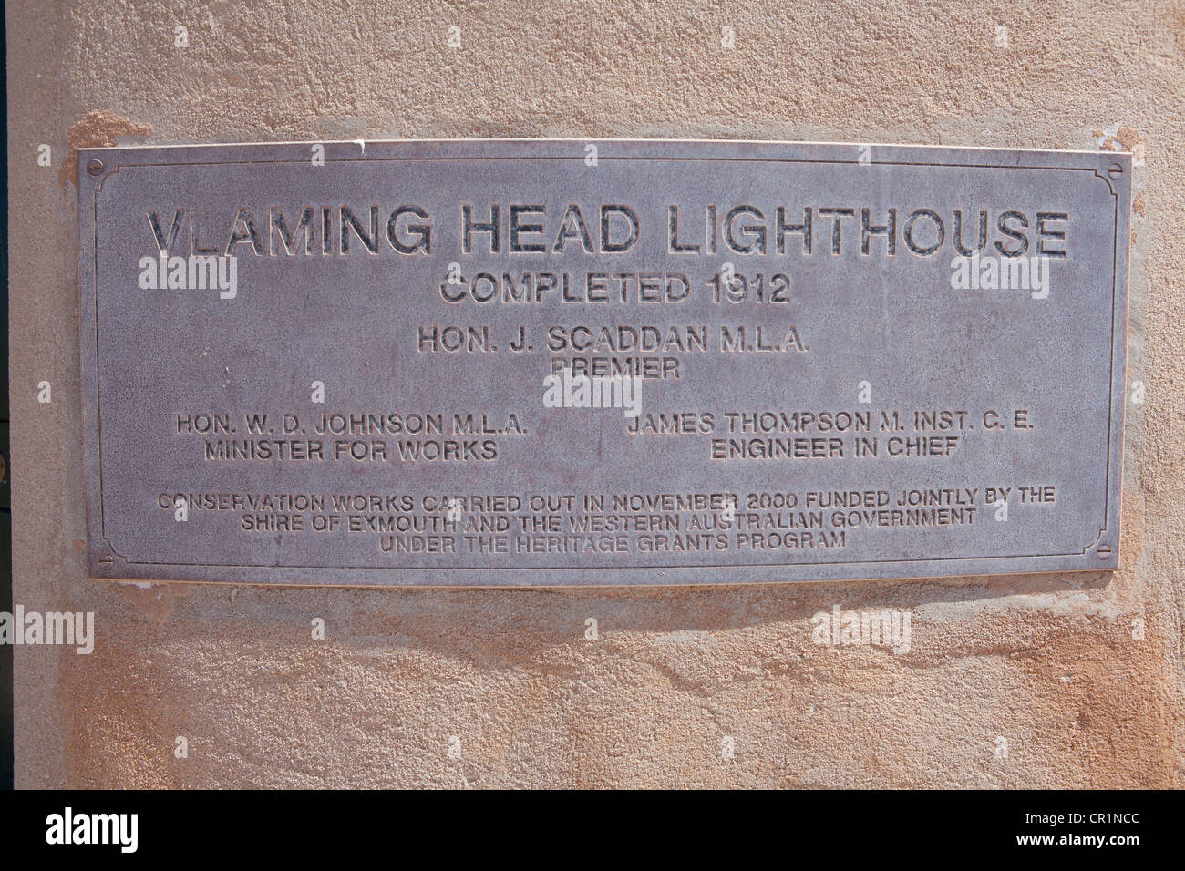 L'Vlamingh Head près d'Exmouth en Australie occidentale. Banque D'Images