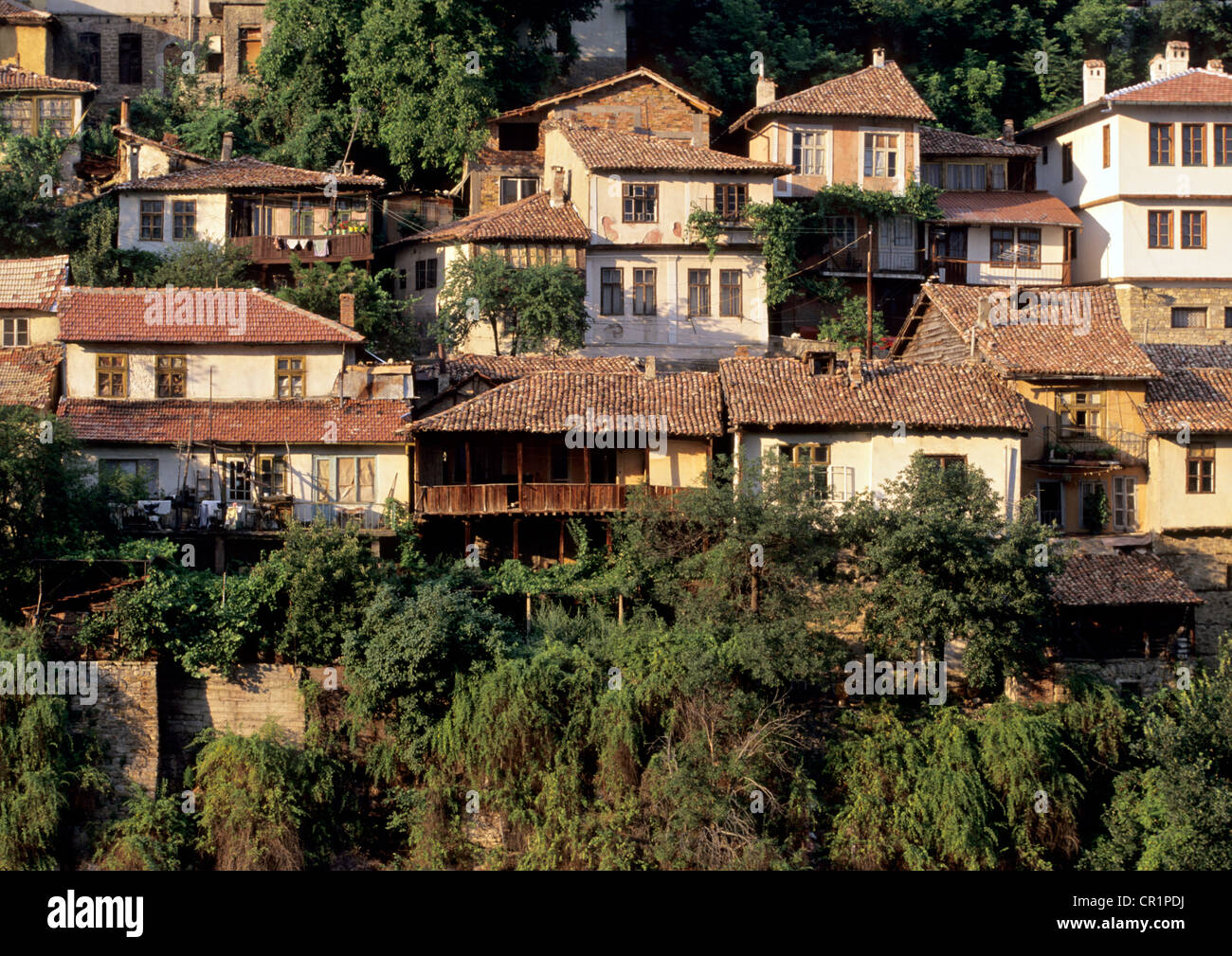 La Bulgarie, la région centrale, la ville de Veliko Tarnovo Banque D'Images