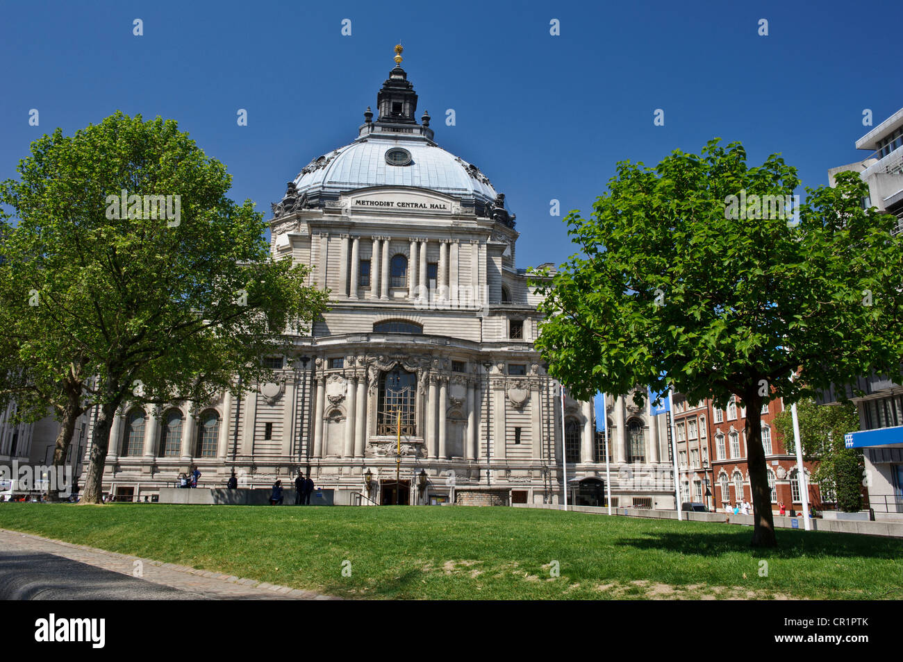 L'Église méthodiste, Methodist Central Hall Westminster, Londres, Angleterre. Banque D'Images