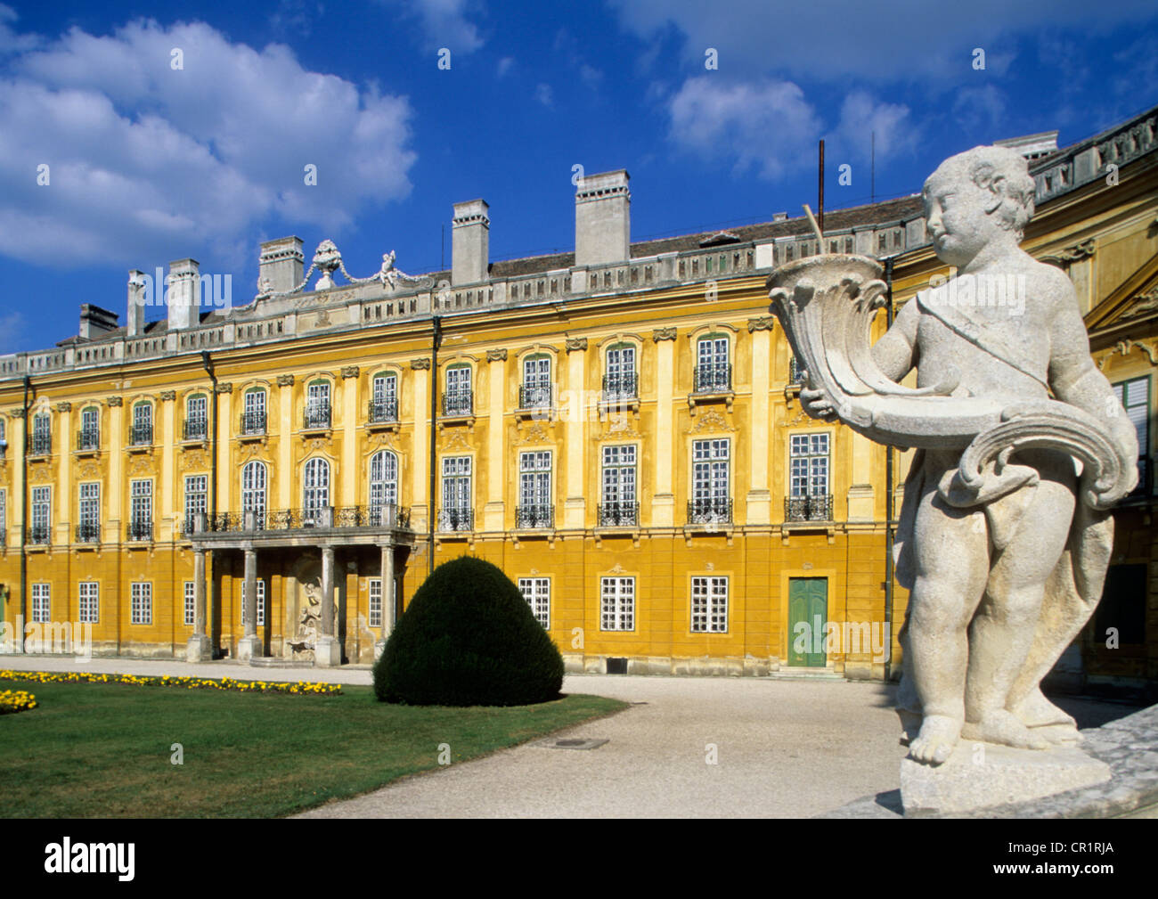La Hongrie, Western Transdanubia, ville de Fertöd, Castel d'Esterhazy Banque D'Images