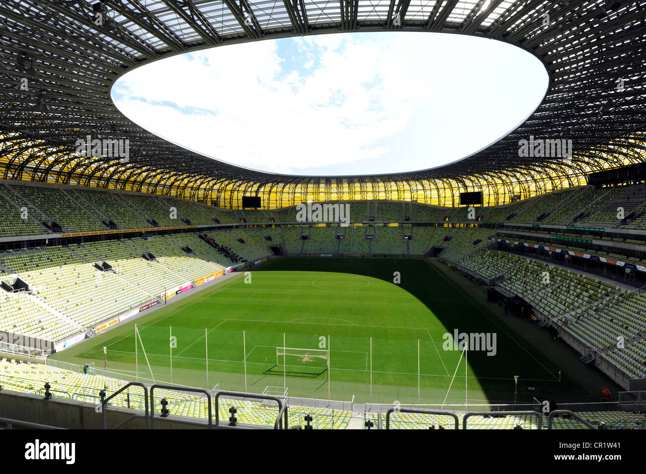 La PGE Arena, stade de football, Gdansk, Pologne, Europe Banque D'Images