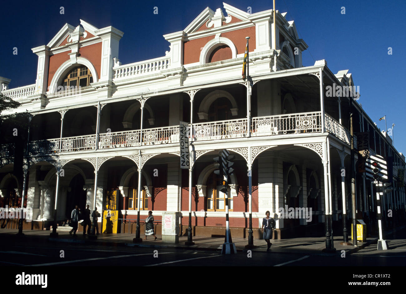 Zimbabwe, Harare Province, ville de Bulawayo, maison coloniale datée autour de 1900 en centre-ville Banque D'Images