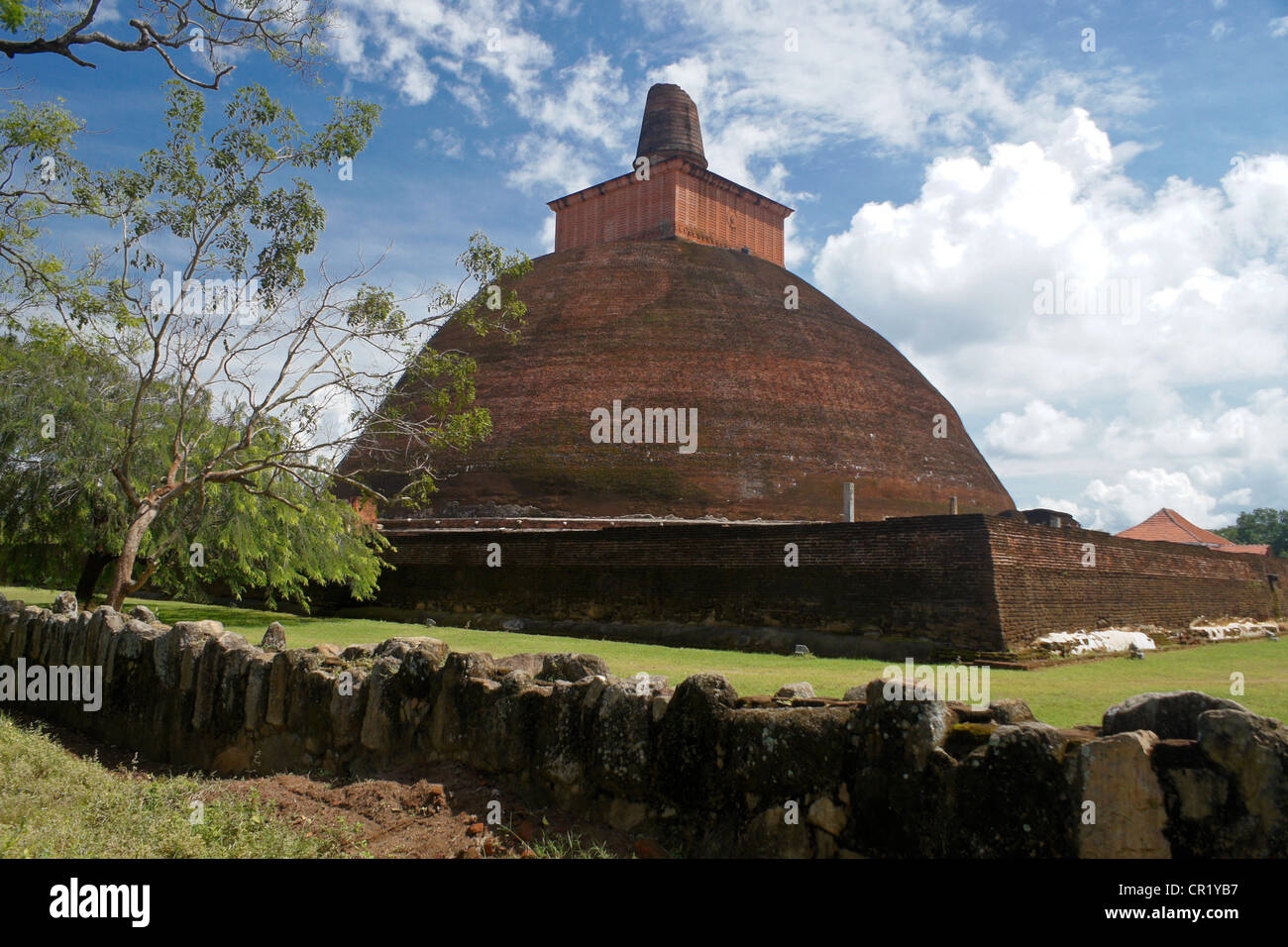 Dagoba Jetavanarama, Anuradhapura, Sri Lanka Banque D'Images