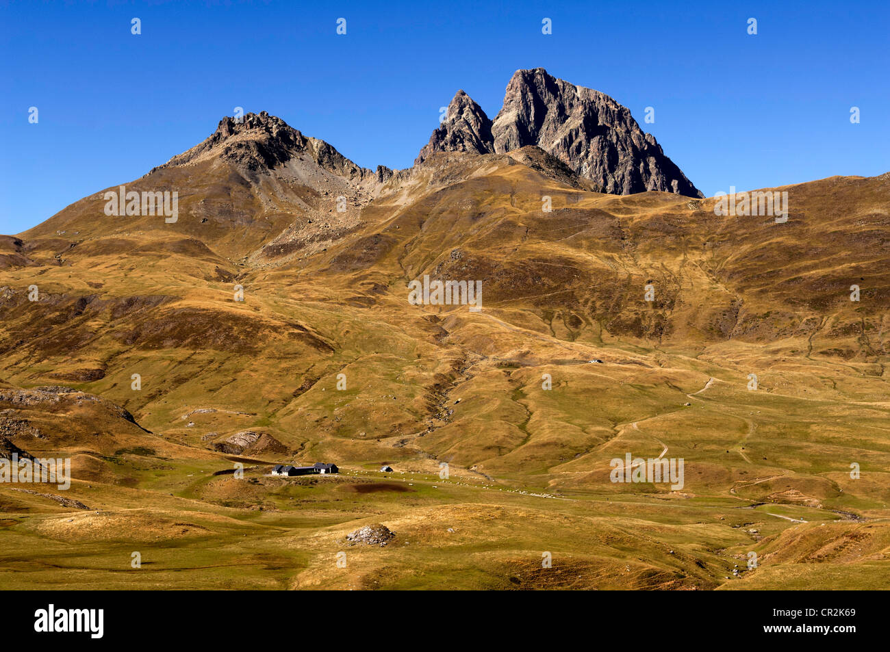 France, Pic du Midi d'Ossau Col du Pourtalet, Banque D'Images