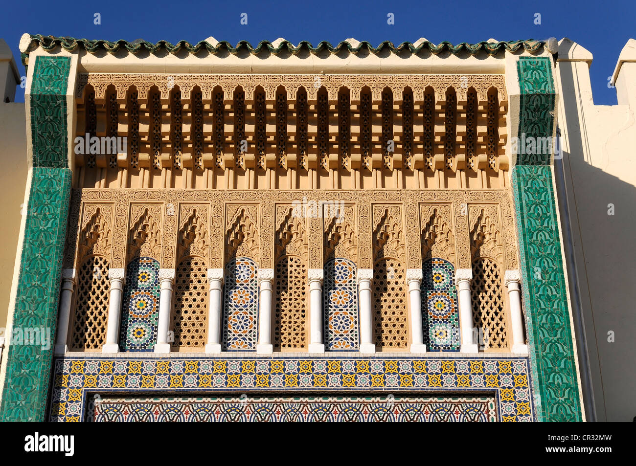 Palais Royal de Fès ou Fez, Maroc, Afrique Banque D'Images