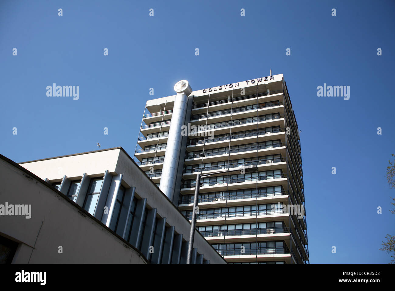 Angleterre ville de Bristol Bristol Bristol Tower dans le centre de Colston Peter Baker Banque D'Images