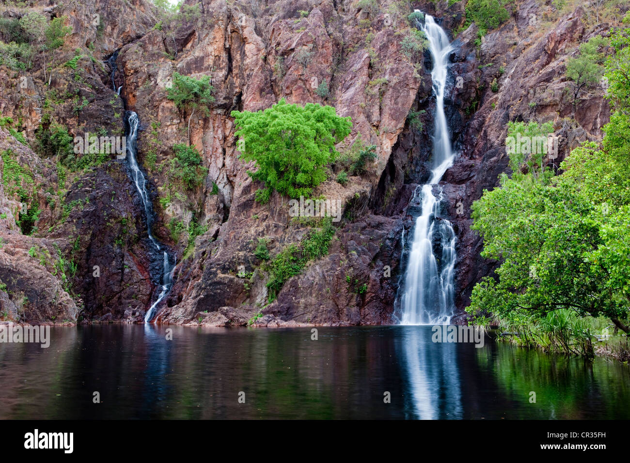 Wangi Falls, Litchfield National Park, Territoire du Nord, Australie Banque D'Images