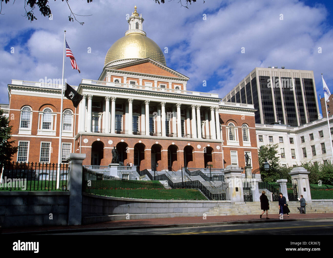 États-unis, Massachusetts, Boston, la Chambre, le parlement de l'État Banque D'Images