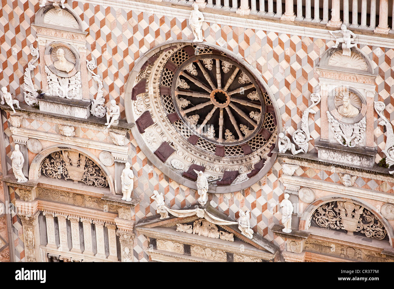 L'Italie, Lombardie, Bergame, la Cappella Colleoni (chapelle Colleoni) Banque D'Images