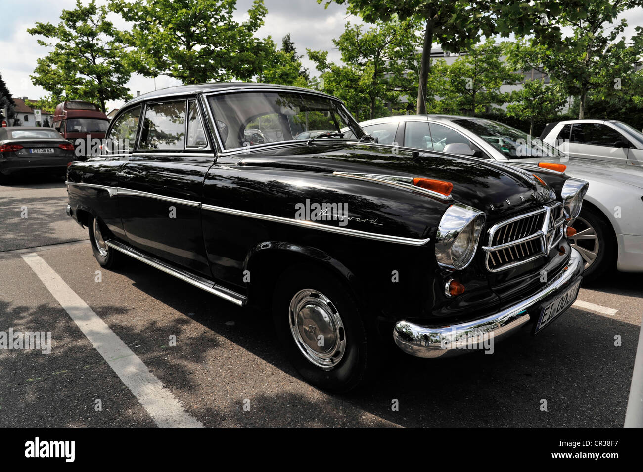 Borgward Isabella de Luxe, 1954-1962, modèle vintage car, Donau Classic 2011, Munich, Bavaria, Germany, Europe Banque D'Images