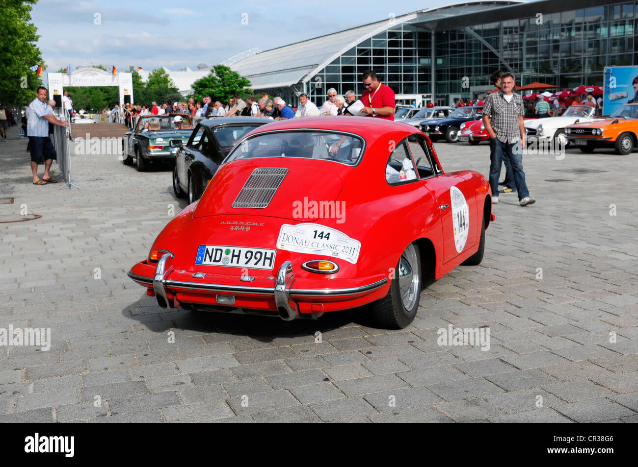 Porsche 356B, 1960, 75 modèle hp, Donau Classic 2011, Ingolstadt, Bavière, Allemagne, Europe Banque D'Images