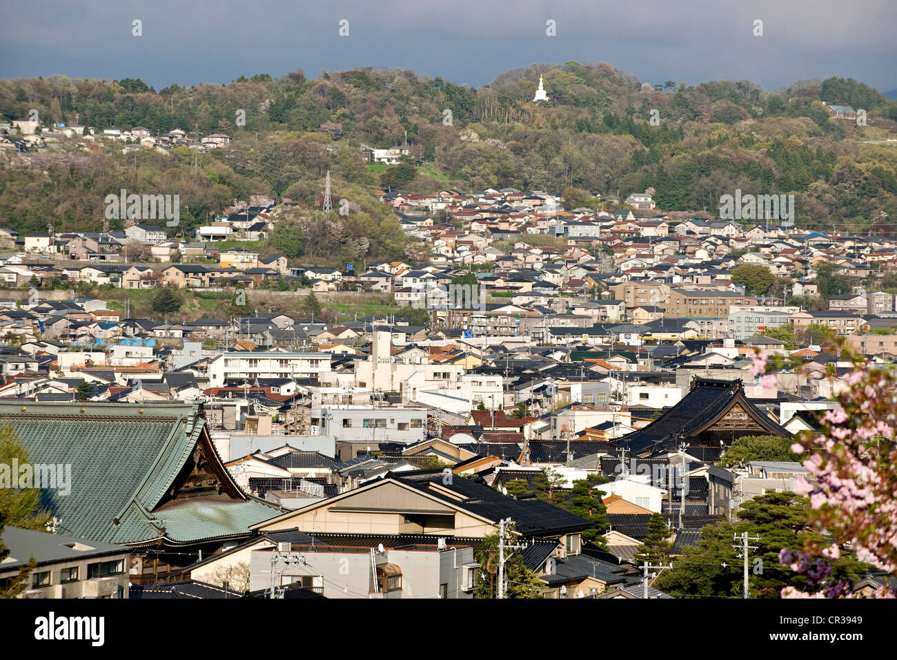 Le Japon, l'île de Honshu, région de Chubu, Kanazawa Banque D'Images