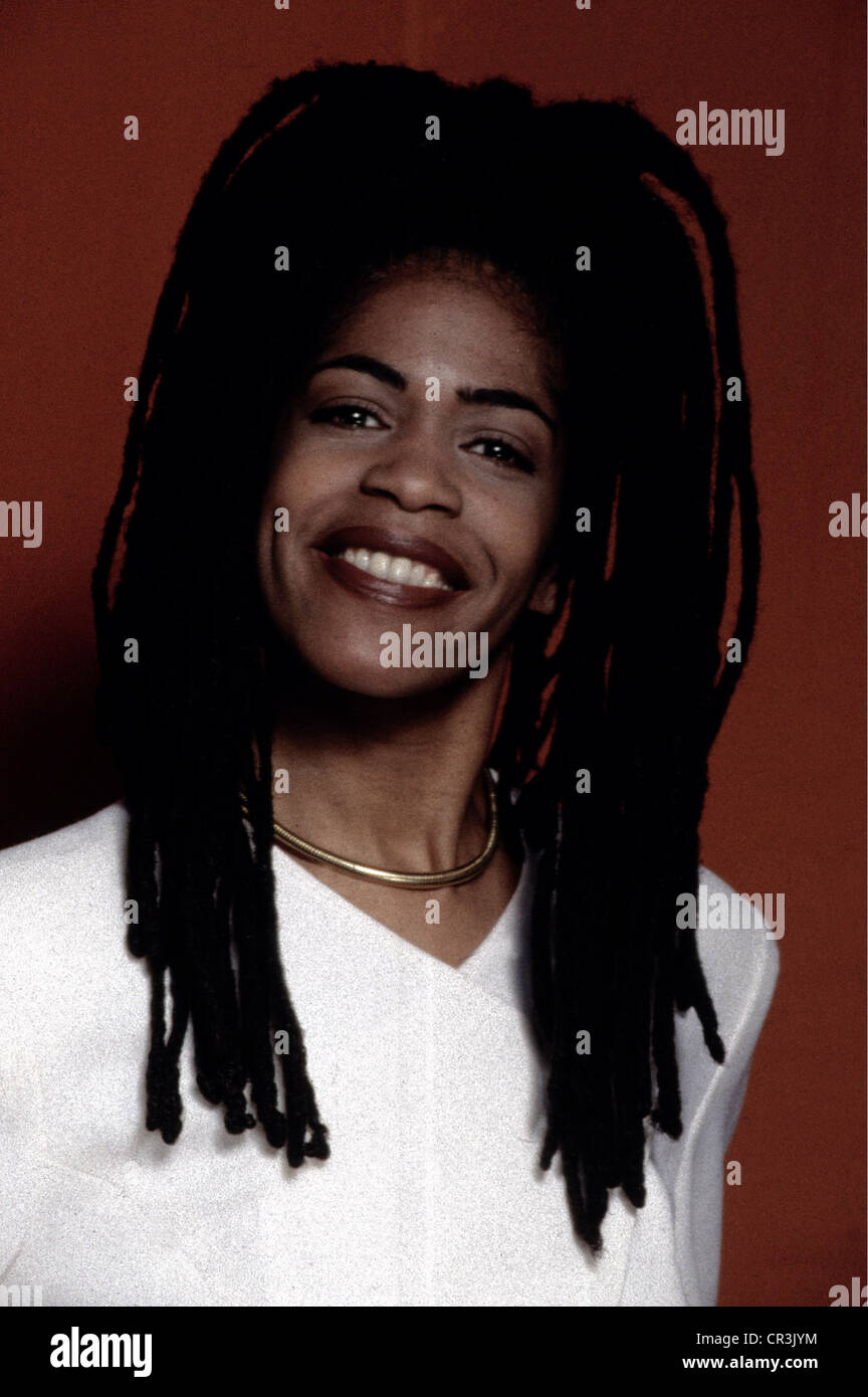 Newkirk, Love, présentateur américain, VH 1, portrait, 1997, Banque D'Images