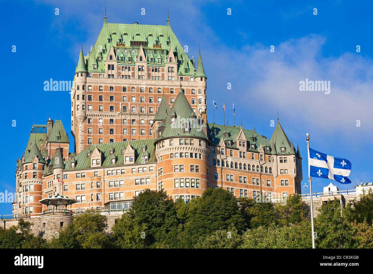 Le Château Frontenac (avant 1908) – Vues anciennes de Québec