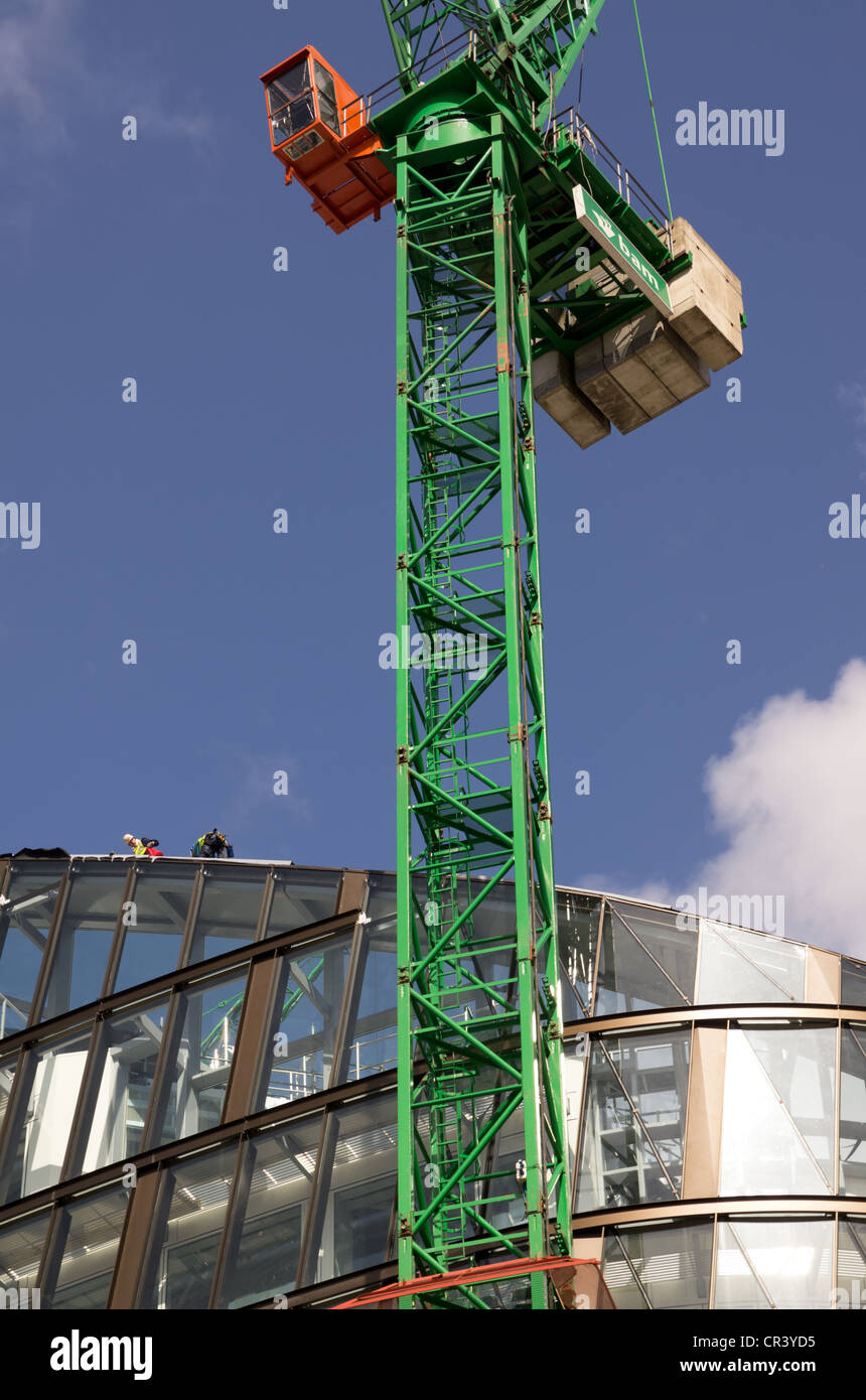 Une vue du nouveau 400,00 pi2. Co-operative Society nouveau bâtiment AC Manchester comme la première partie de la réaménagement du NOMA Banque D'Images