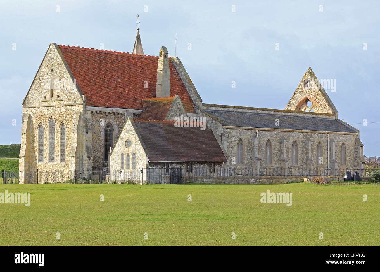 Vieille église de garnison de Portsmouth Banque D'Images
