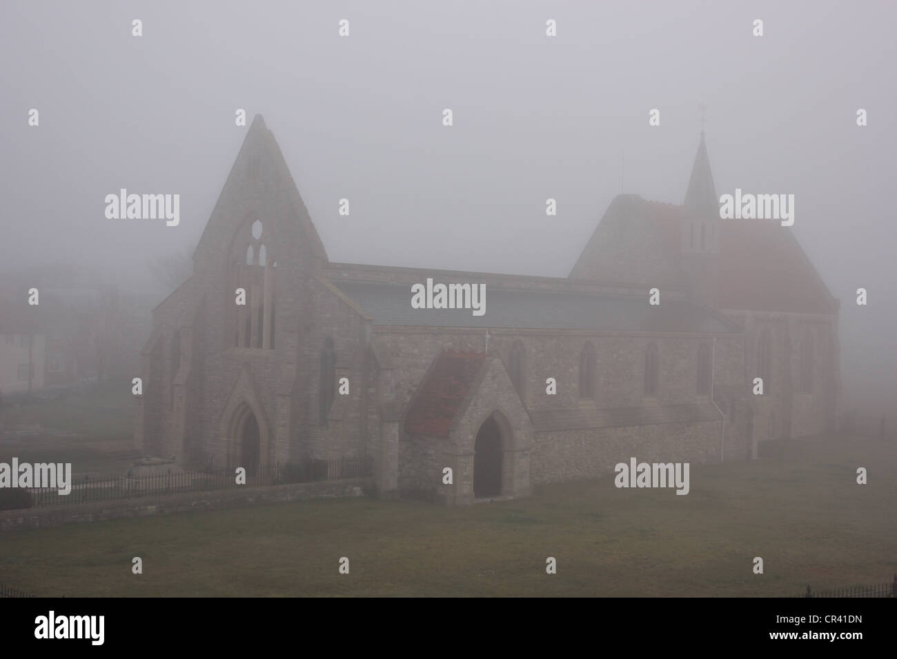 Vieille église de garnison de Portsmouth Banque D'Images