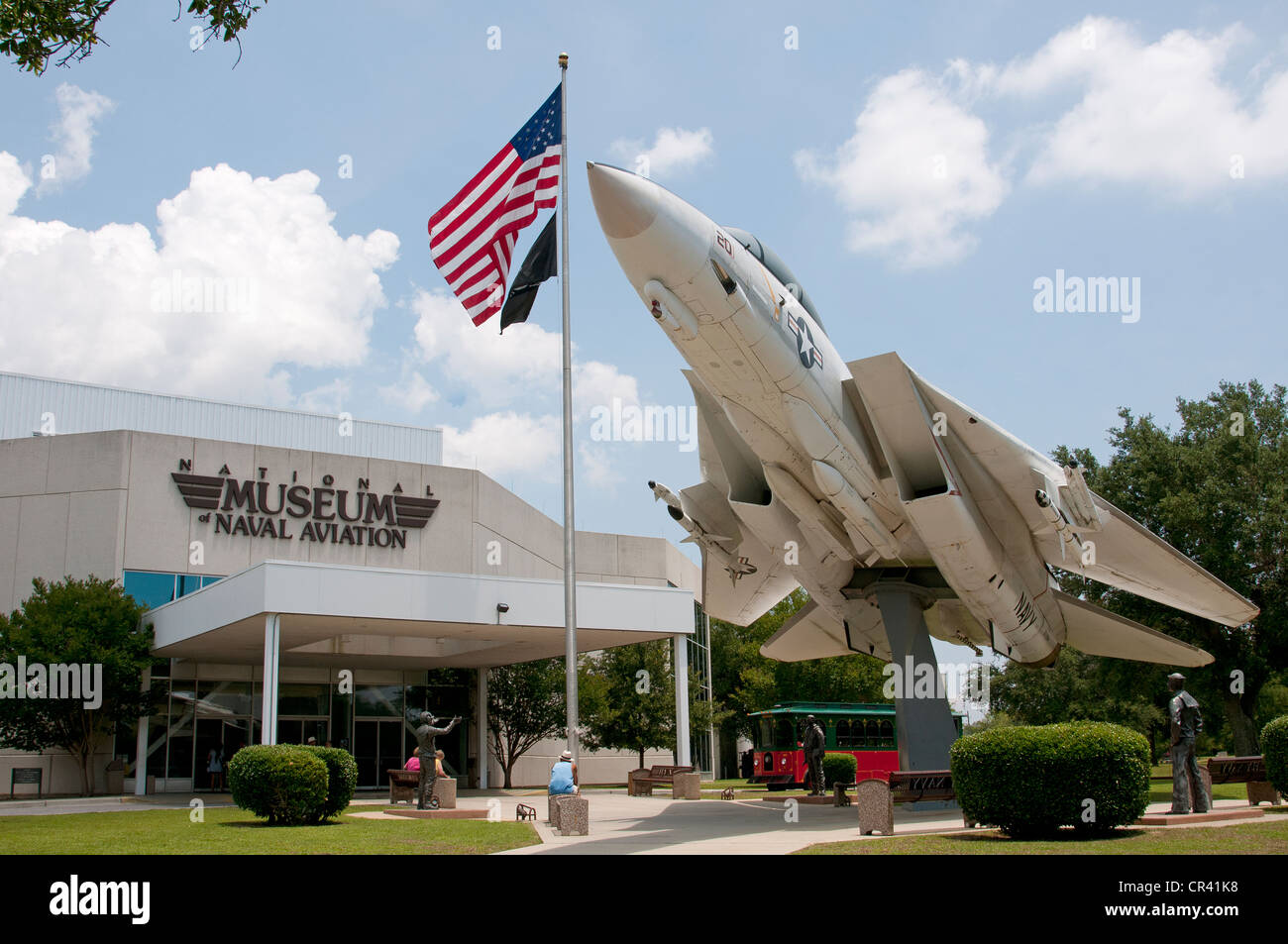 Musée national de l'aéronavale Pensacola Florida USA Entrée principale Banque D'Images