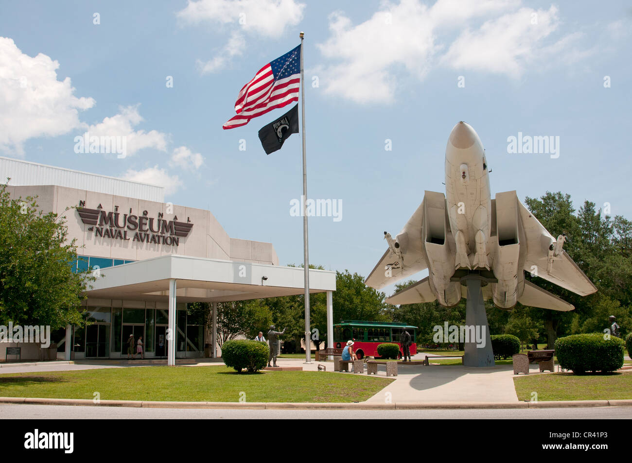 Musée national de l'aéronavale Pensacola Florida USA Entrée principale Banque D'Images